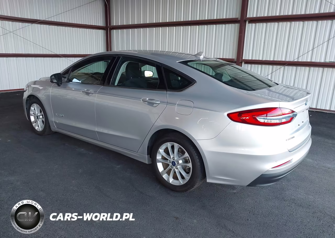 2019 Ford Fusion Hybrid Se VIN:3FA6P0LUXKR115752 - 3