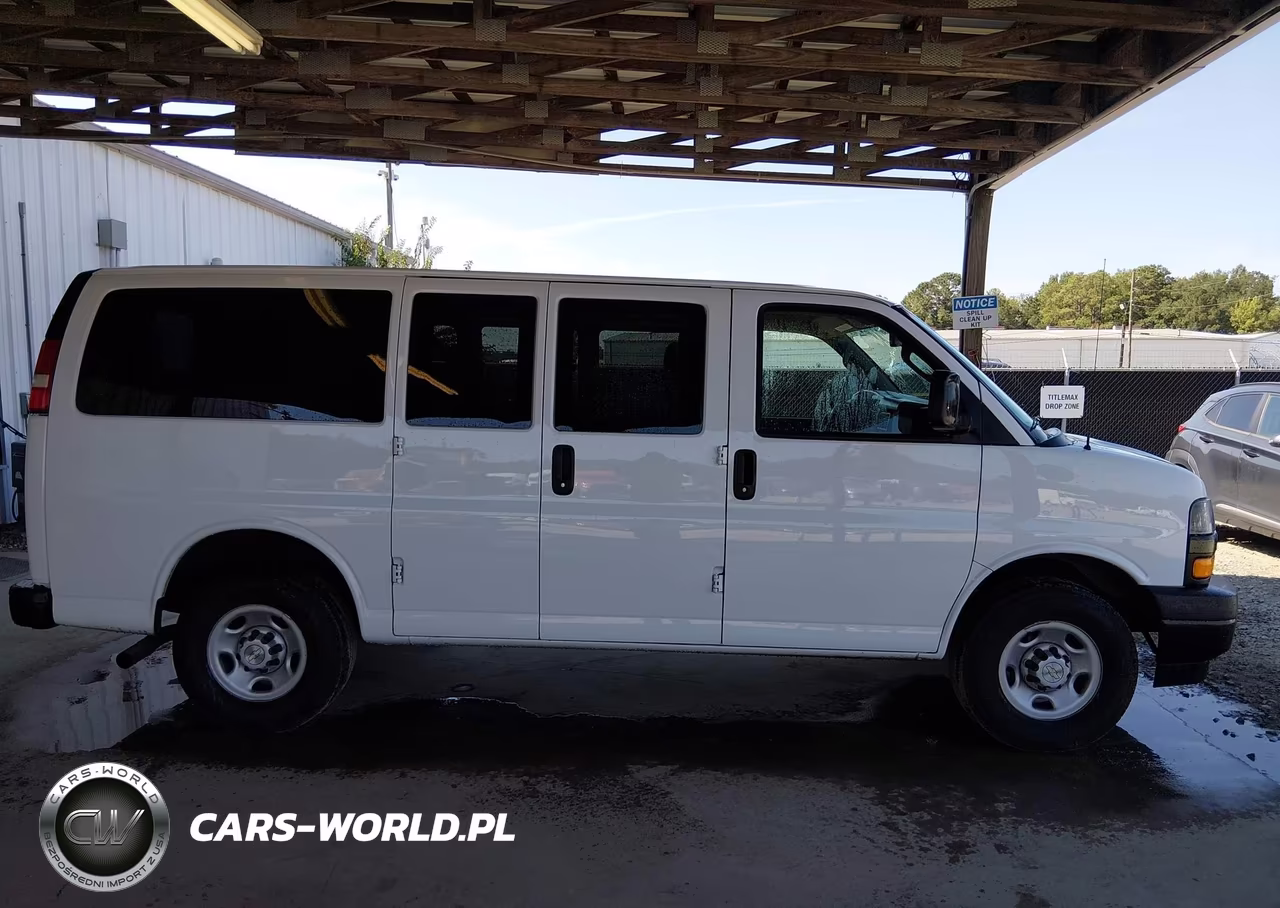 2024 Chevrolet Express Passenger Rwd 2500 Regular Wheelbase Ls VIN:1GAWGEFP7R1158567 - 13