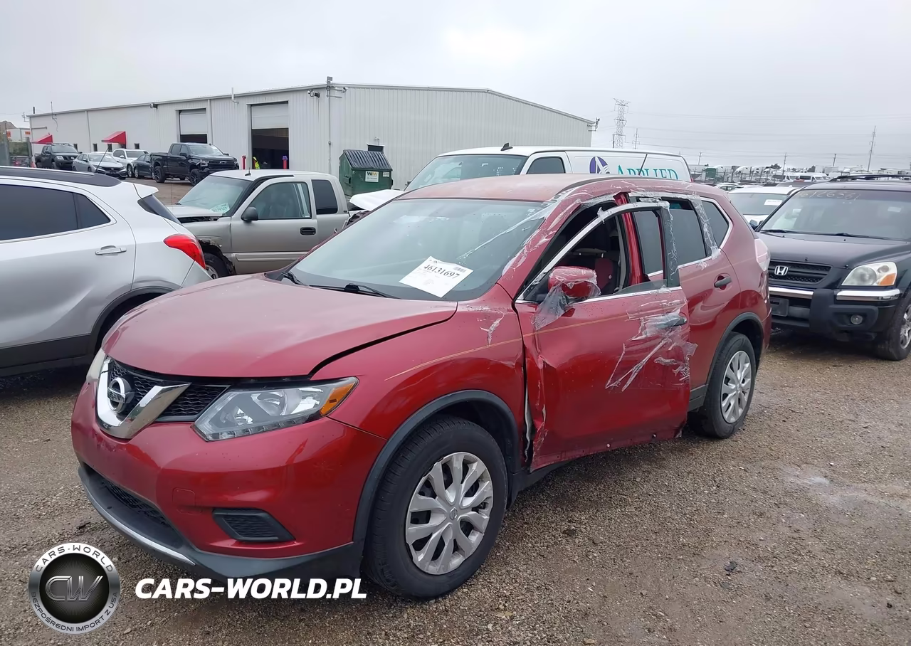 2016 Nissan Rogue S VIN:KNMAT2MT1GP594403 - 2