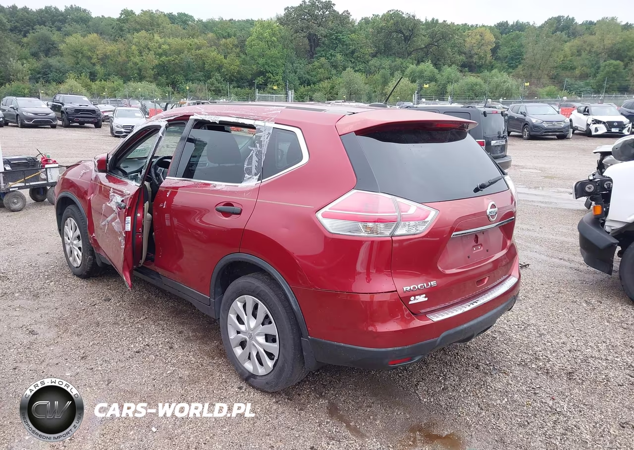 2016 Nissan Rogue S VIN:KNMAT2MT1GP594403 - 3
