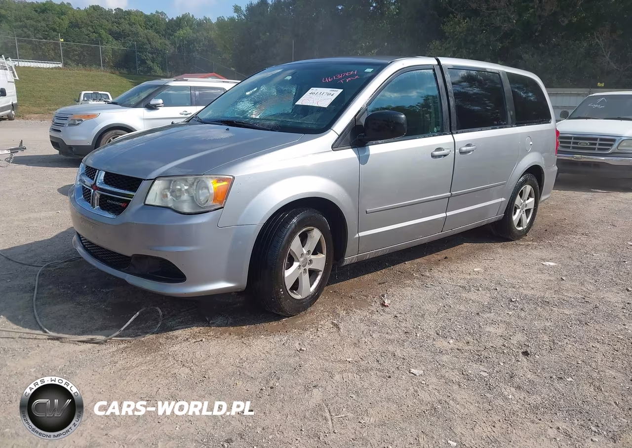 2013 Dodge Grand Caravan Se VIN:2C4RDGBGXDR648004 - 2