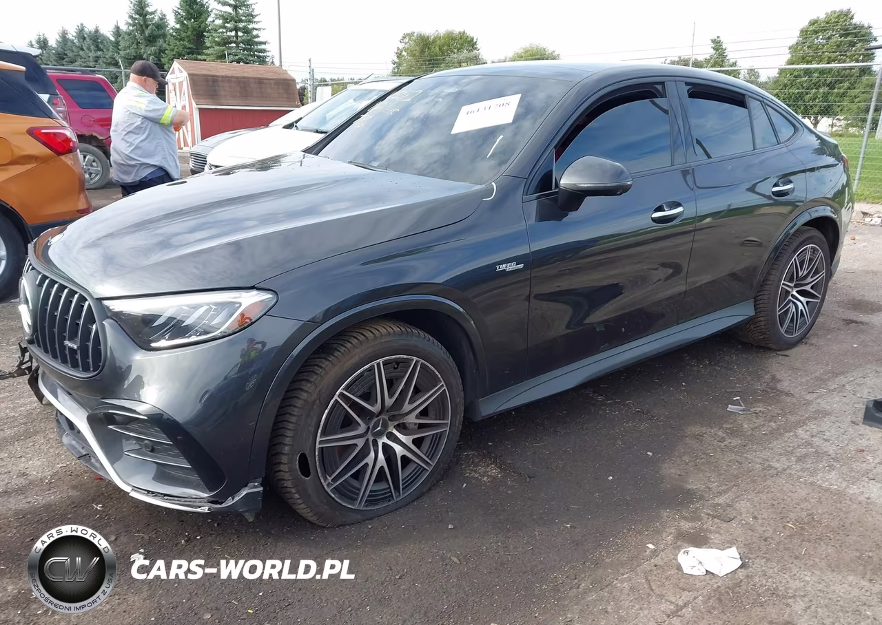2024 Mercedes-Benz Amg Glc 43 Coupe 4Matic VIN:W1NKJ8HBXRF185011 - 2
