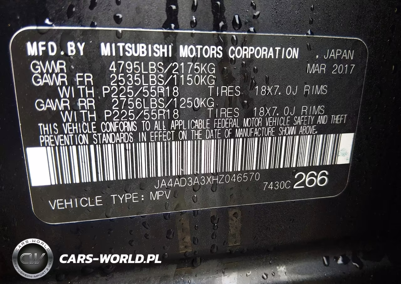 2017 Mitsubishi Outlander Sel VIN:JA4AD3A3XHZ046570 - 9