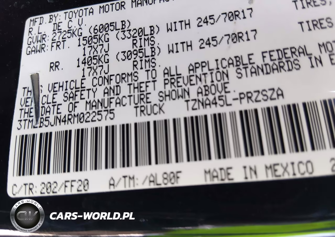 2024 Toyota Tacoma Sr5 VIN:3TMLB5JN4RM022575 - 9