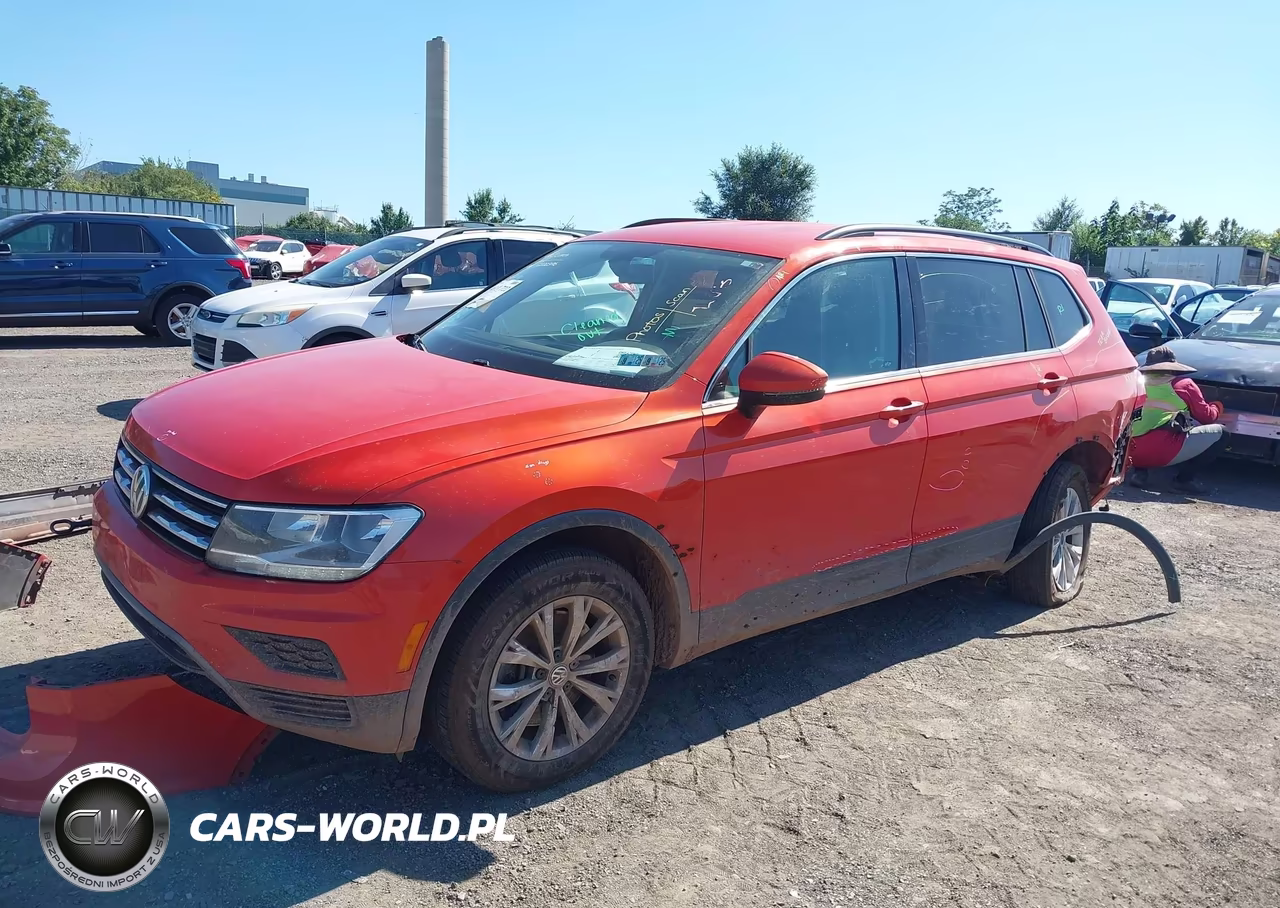 2019 Volkswagen Tiguan 2.0T Se-2.0T Sel-2.0T Sel R-Line-2.0T Sel R-Line Black VIN:3VV2B7AX3KM045796 - 2