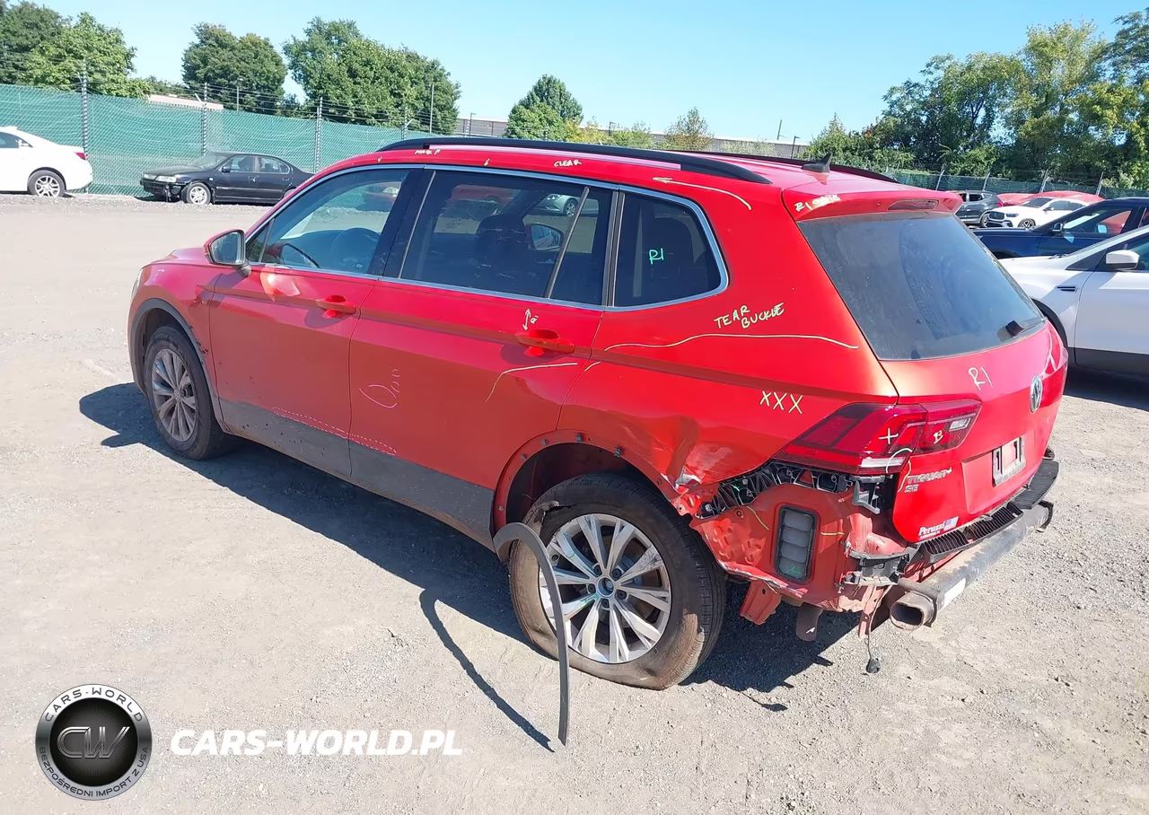 2019 Volkswagen Tiguan 2.0T Se-2.0T Sel-2.0T Sel R-Line-2.0T Sel R-Line Black VIN:3VV2B7AX3KM045796 - 3
