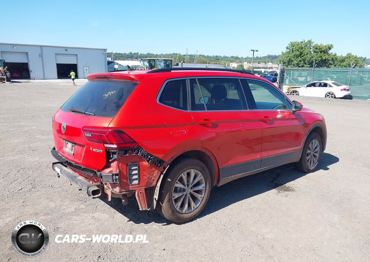 2019 Volkswagen Tiguan 2.0T Se-2.0T Sel-2.0T Sel R-Line-2.0T Sel R-Line Black VIN:3VV2B7AX3KM045796 - 4