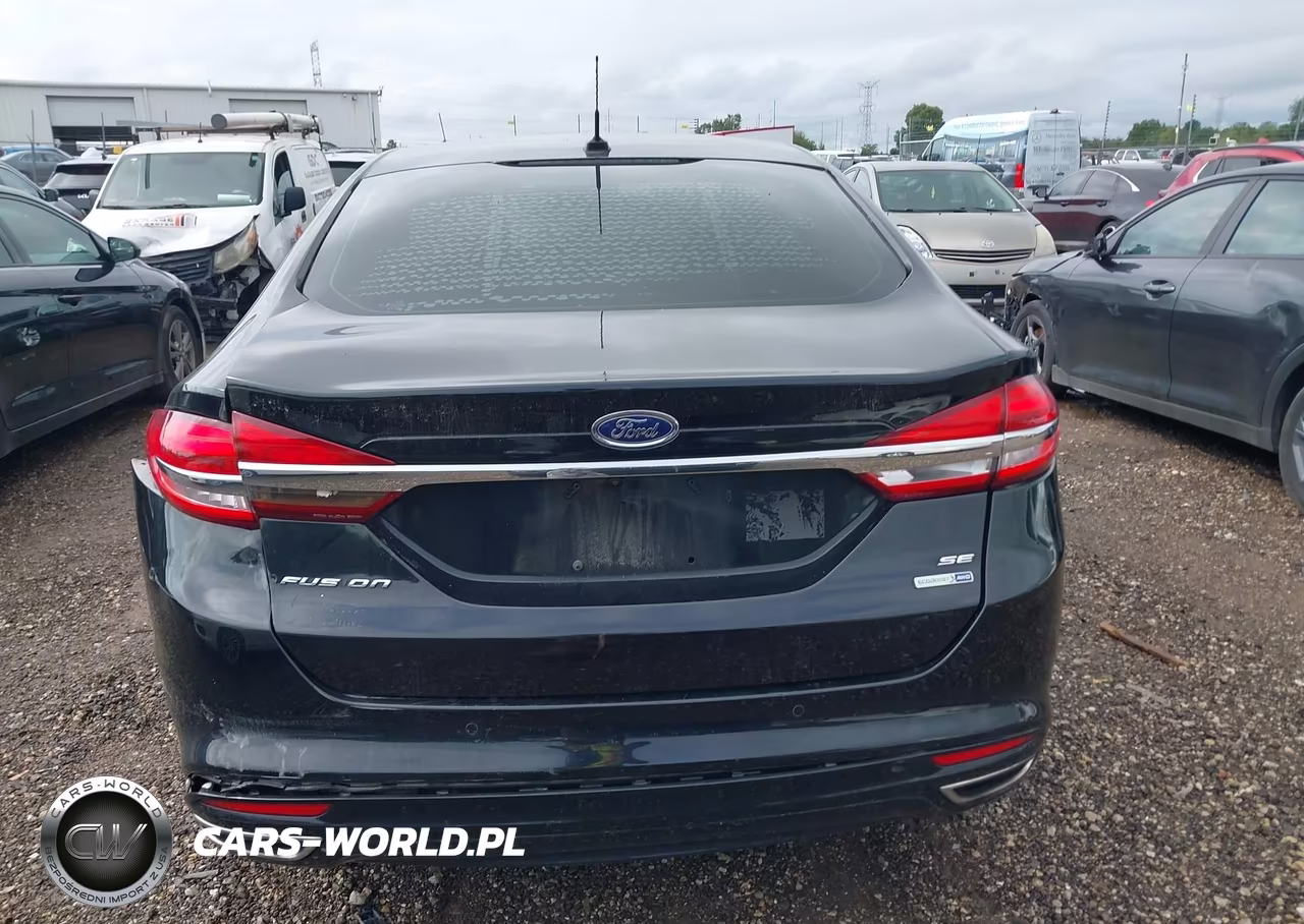 2017 Ford Fusion Se VIN:3FA6P0T90HR280939 - 16
