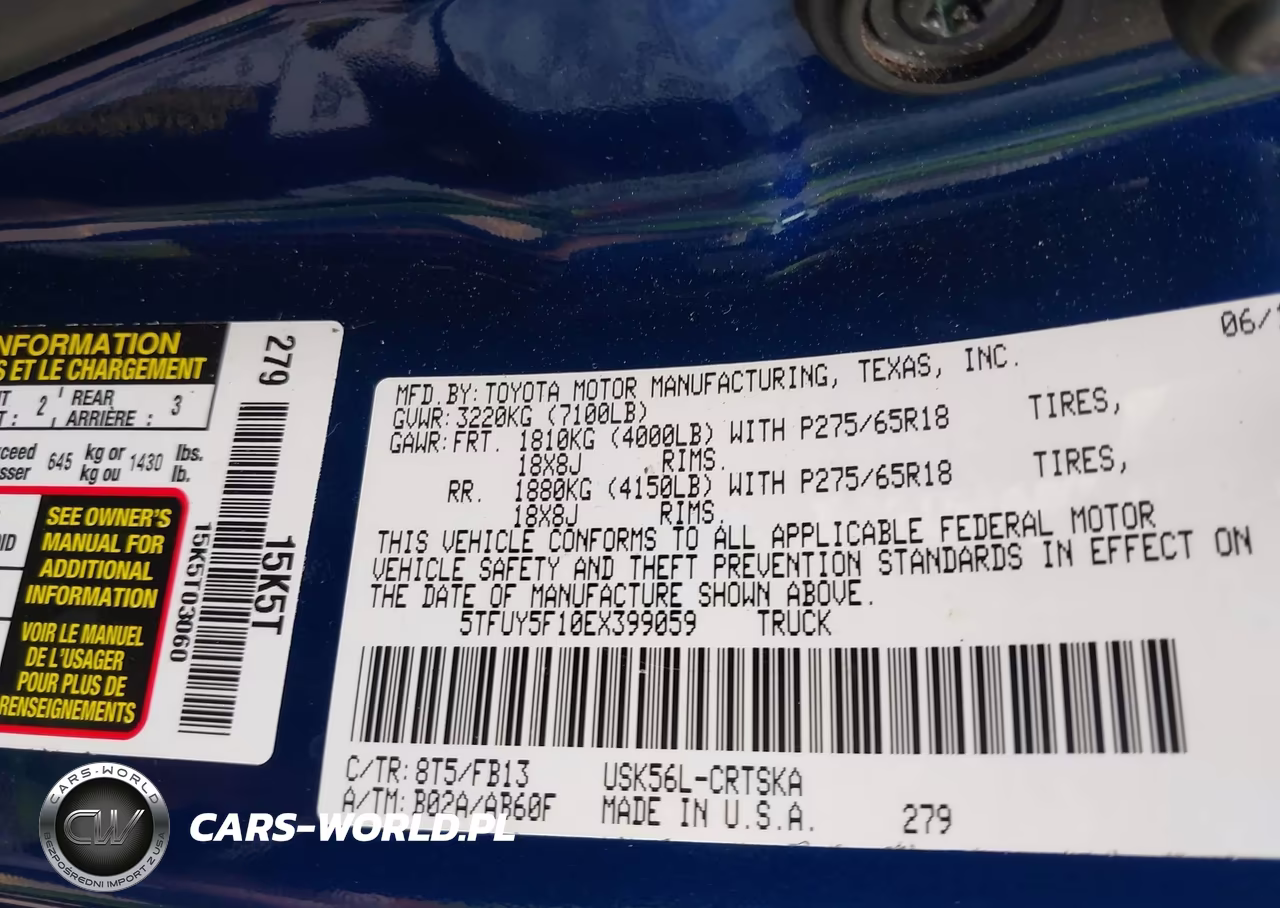 2014 Toyota Tundra Crew Max Base-Sr5 VIN:5TFUYSF10EX399059 - 9