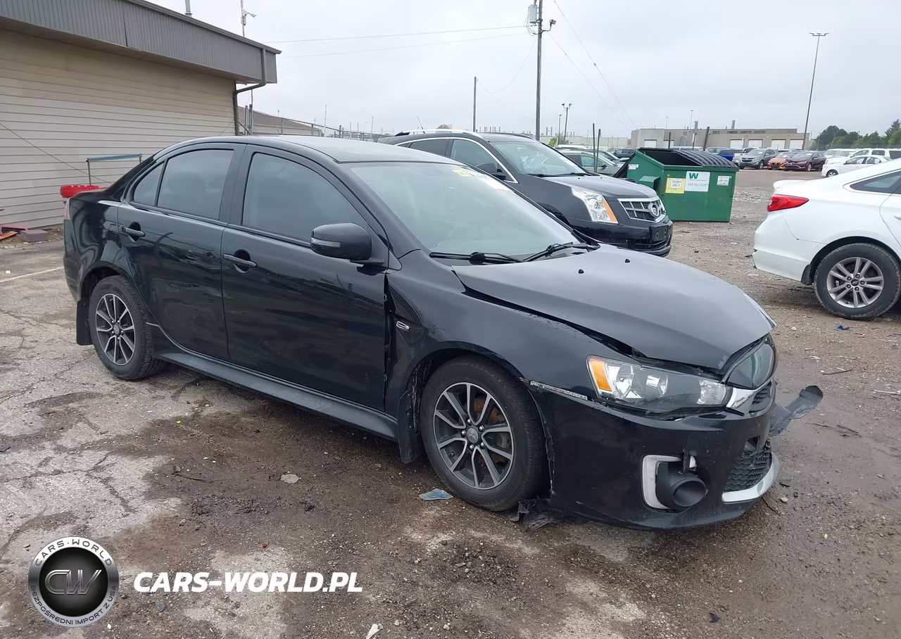 2017 Mitsubishi Lancer Es VIN:JA32U2FU4HU005322 - 1