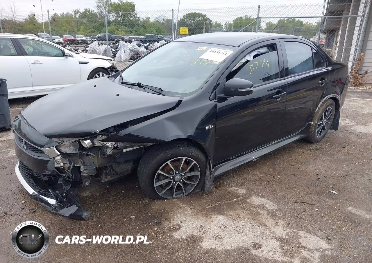 2017 Mitsubishi Lancer Es VIN:JA32U2FU4HU005322 - 2