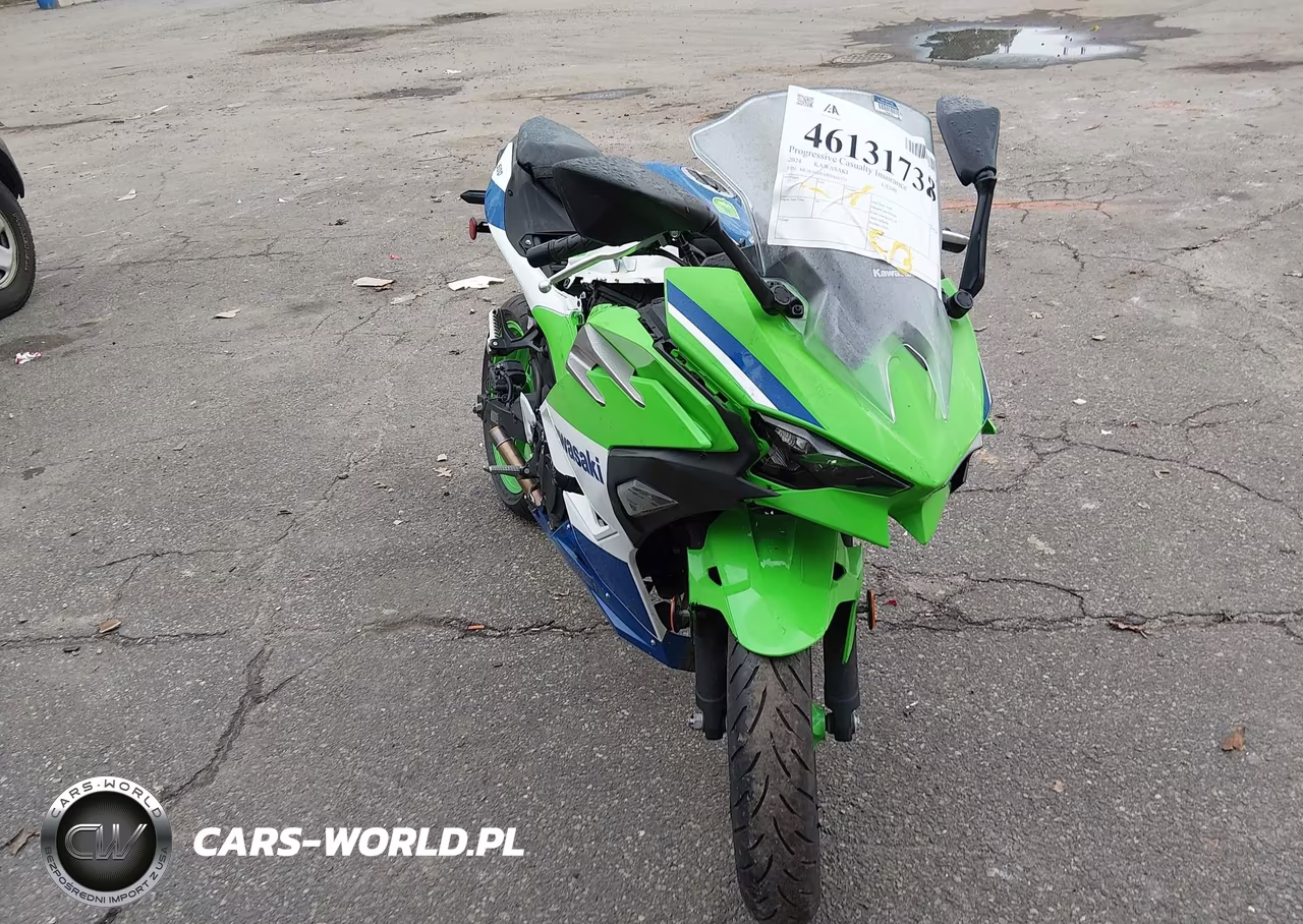 2024 Kawasaki Ex500 A-B VIN:ML5EXGJ1XRDA16775 - 1