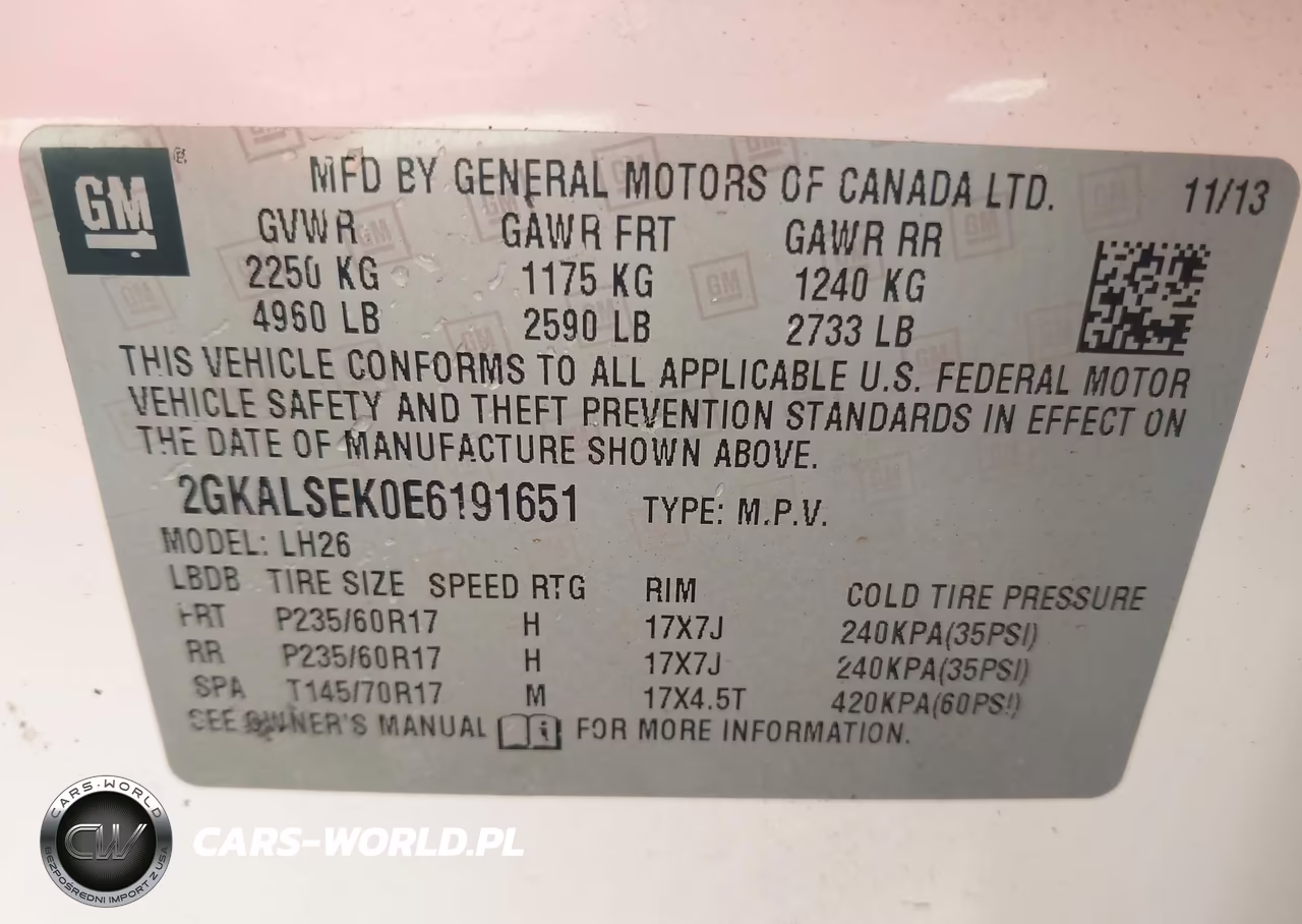 2014 GMC Terrain Slt-1 VIN:2GKALSEK0E6191651 - 9