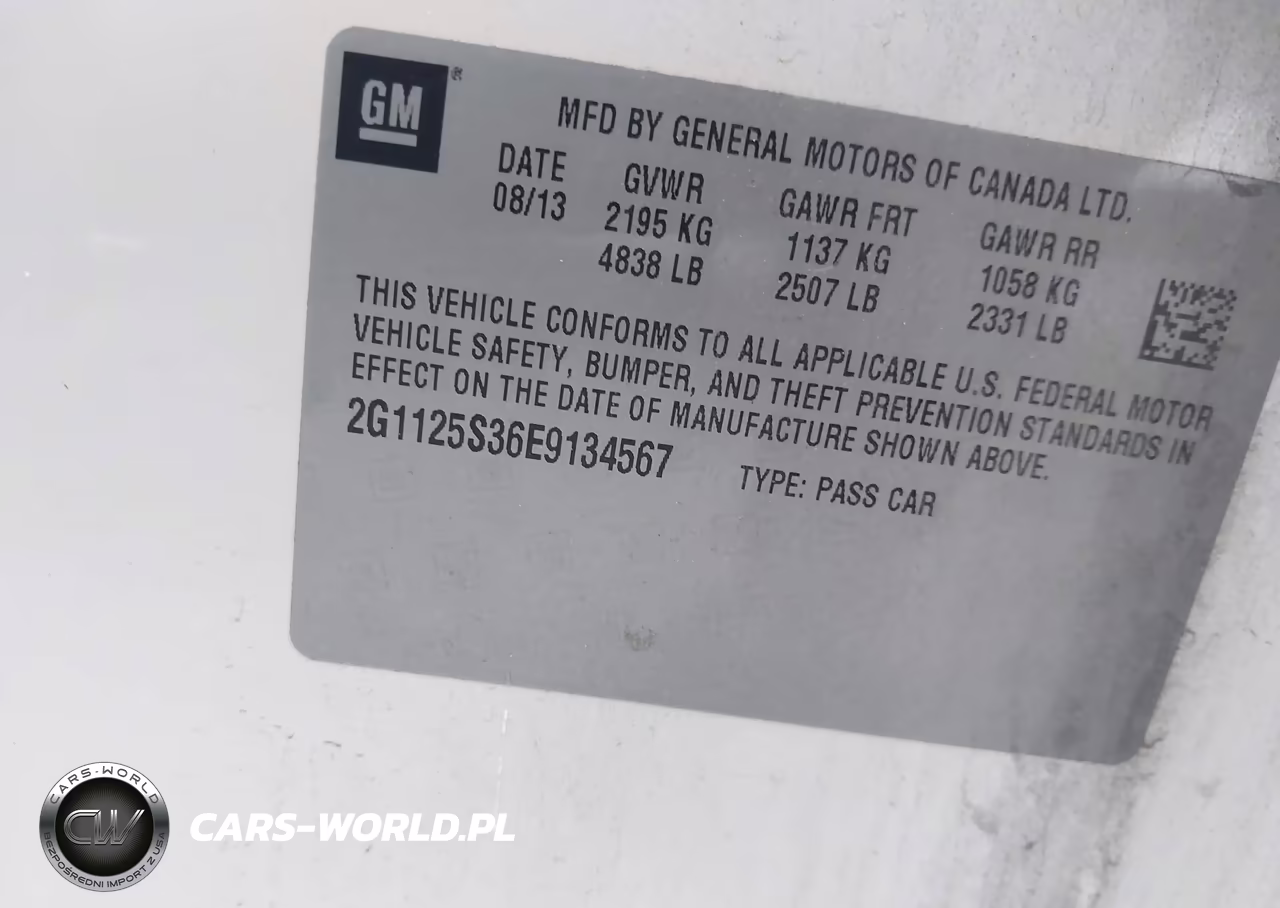 2014 Chevrolet Impala 2Lt VIN:2G1125S36E9134567 - 9