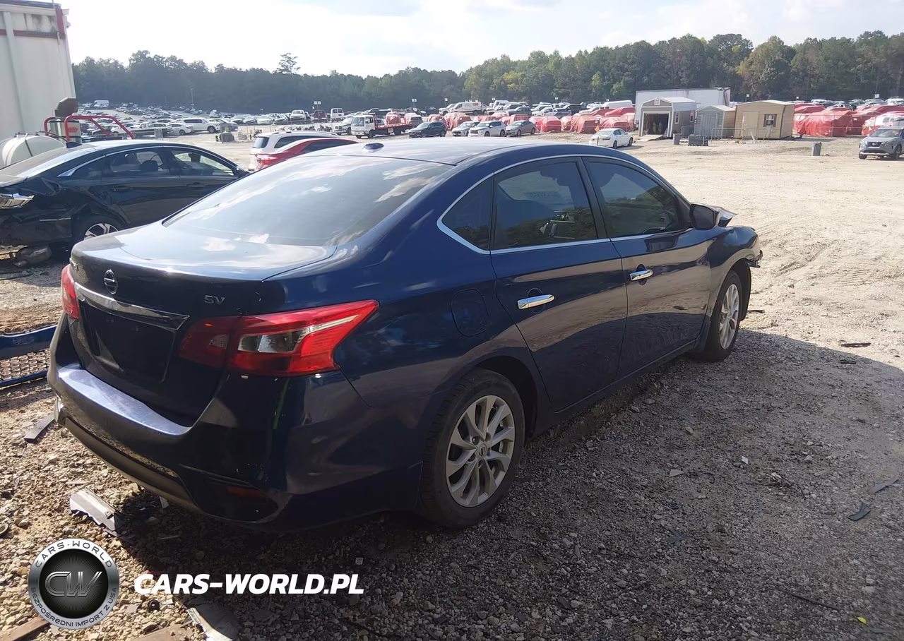 2019 Nissan Sentra Sv VIN:3N1AB7AP8KY386407 - 4
