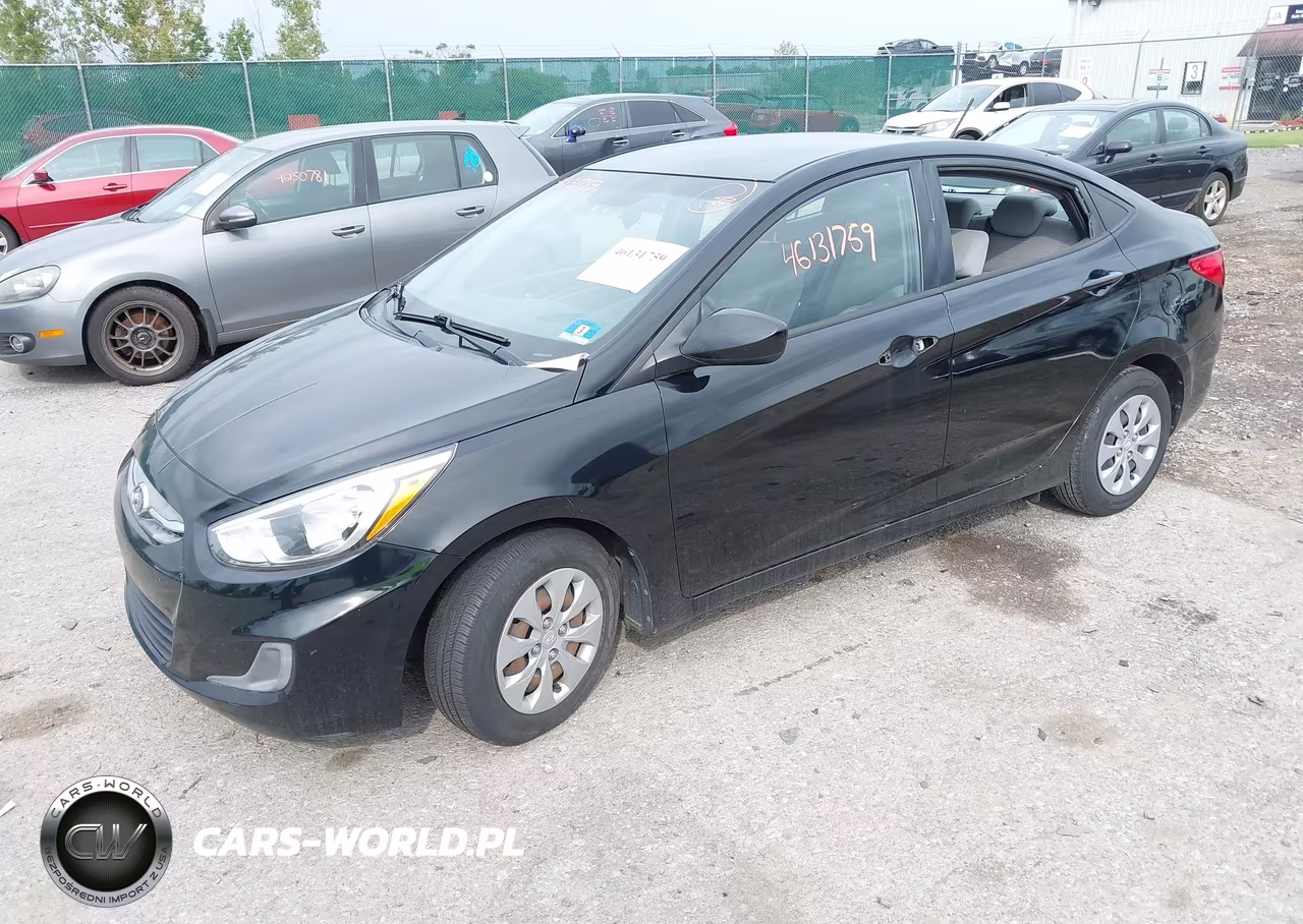 2017 Hyundai Accent Se VIN:KMHCT4AE1HU352350 - 2