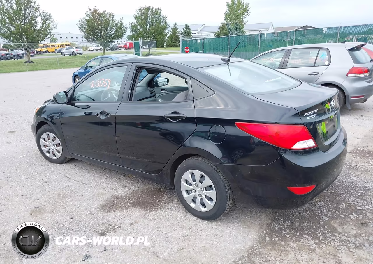 2017 Hyundai Accent Se VIN:KMHCT4AE1HU352350 - 3