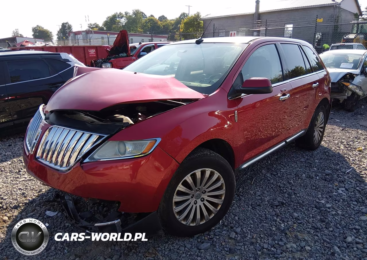 2011 Lincoln Mkx VIN:2LMDJ8JK9BBJ24010 - 2