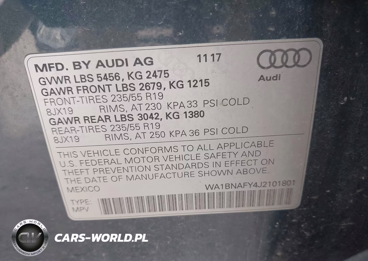 2018 Audi Q5 2.0T Premium-2.0T Tech Premium VIN:WA1BNAFY4J2101801 - 9
