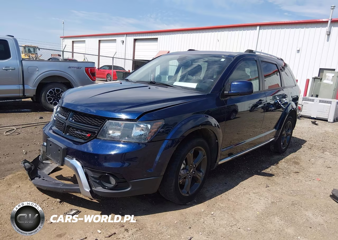 2018 Dodge Journey Crossroad Awd VIN:3C4PDDGG1JT523125 - 2