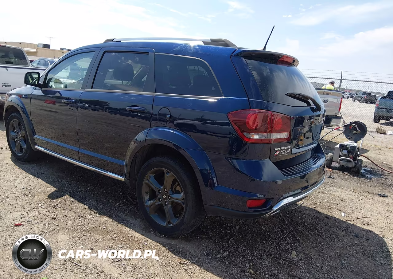 2018 Dodge Journey Crossroad Awd VIN:3C4PDDGG1JT523125 - 3