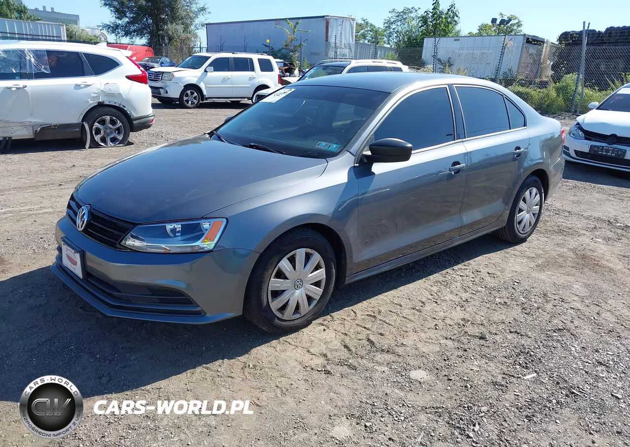 2015 Volkswagen Jetta 2.0L S VIN:3VW2K7AJ8FM341653 - 2