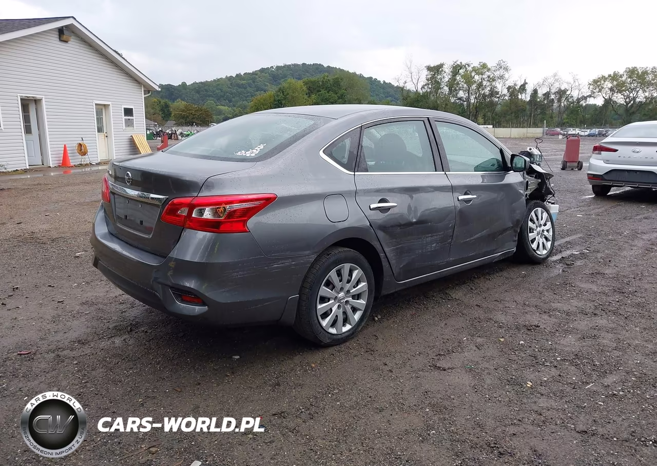 2019 Nissan Sentra S VIN:3N1AB7AP6KY395722 - 4