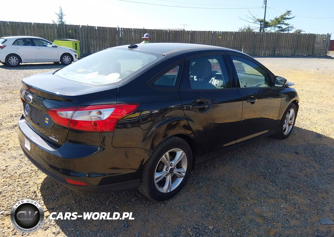 2014 Ford Focus Se VIN:1FADP3F27EL387794 - 4