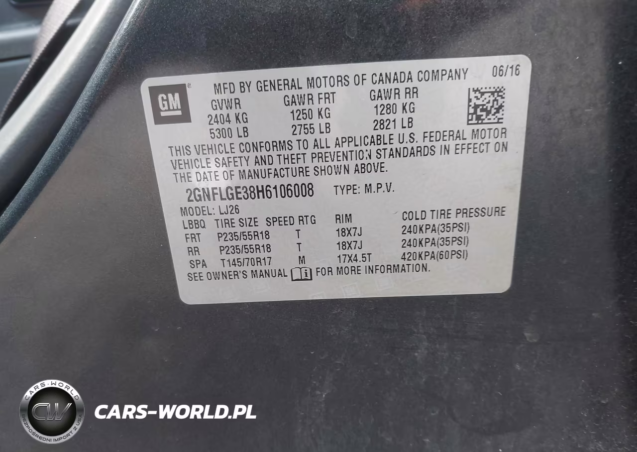 2017 Chevrolet Equinox Premier VIN:2GNFLGE38H6106008 - 9
