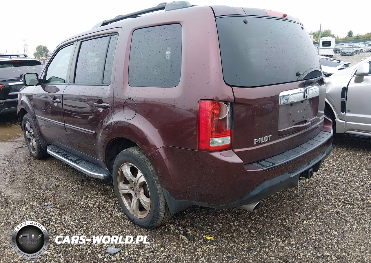 2013 Honda Pilot Ex-L VIN:5FNYF4H58DB046174 - 3