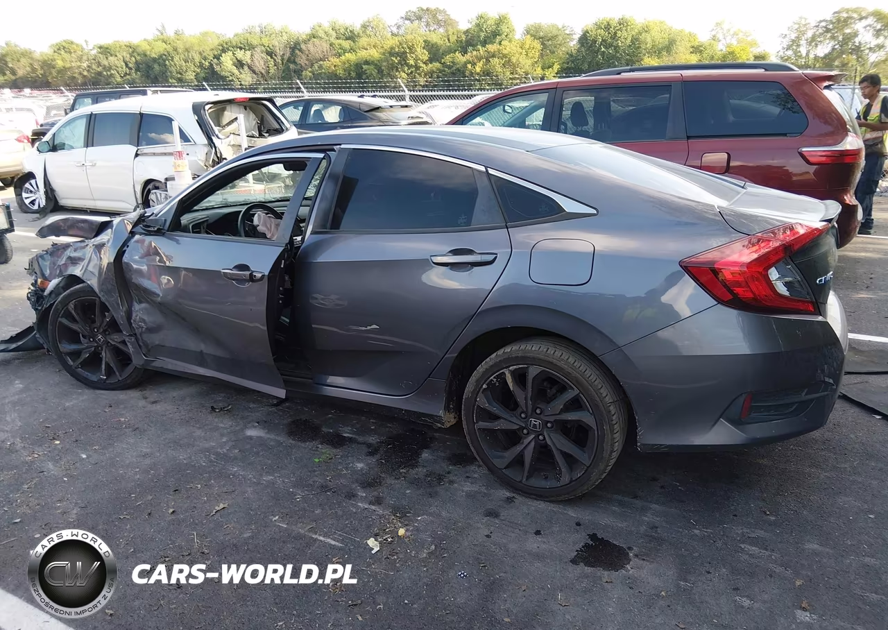 2020 Honda Civic Sport VIN:2HGFC2E88LH599176 - 14