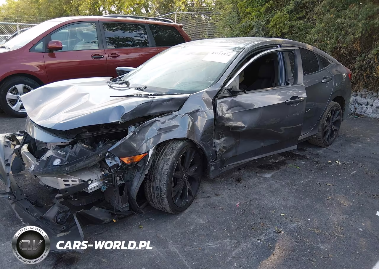 2020 Honda Civic Sport VIN:2HGFC2E88LH599176 - 2
