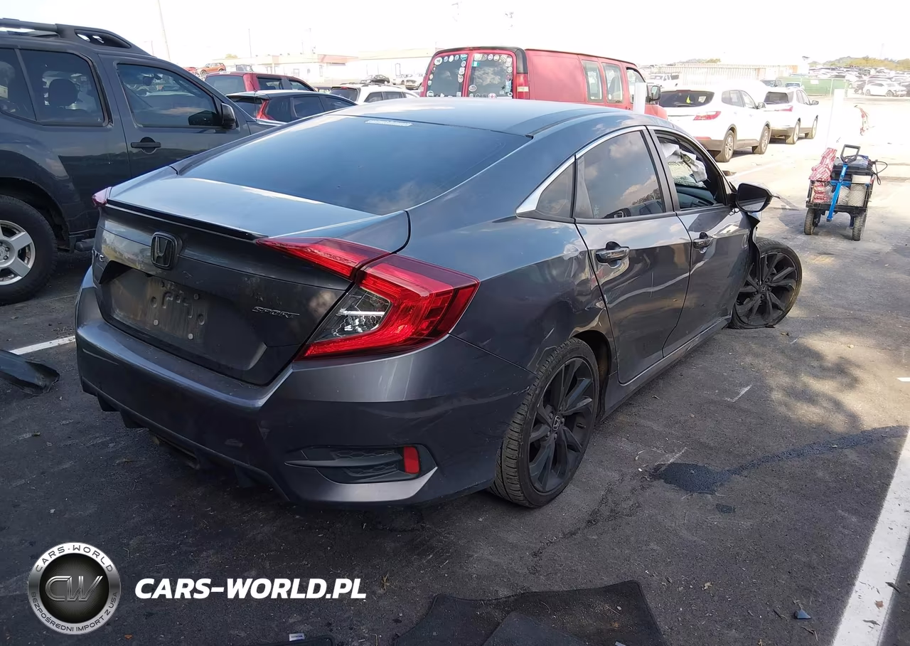 2020 Honda Civic Sport VIN:2HGFC2E88LH599176 - 4