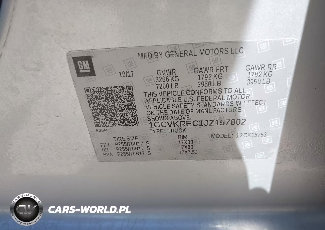 2018 Chevrolet Silverado 1500 1Lt VIN:1GCVKREC1JZ157802 - 9
