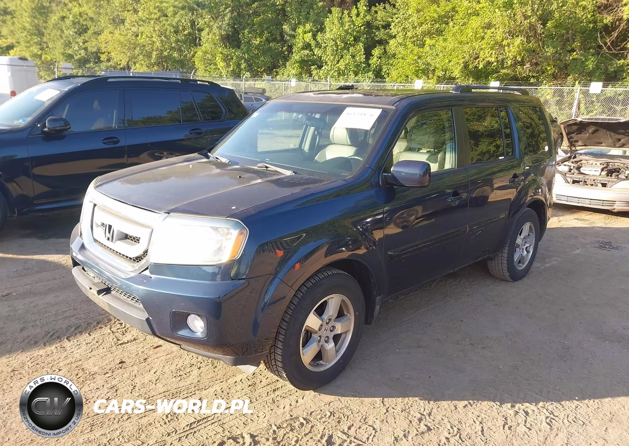 2011 Honda Pilot Ex-L VIN:5FNYF4H54BB019860 - 2