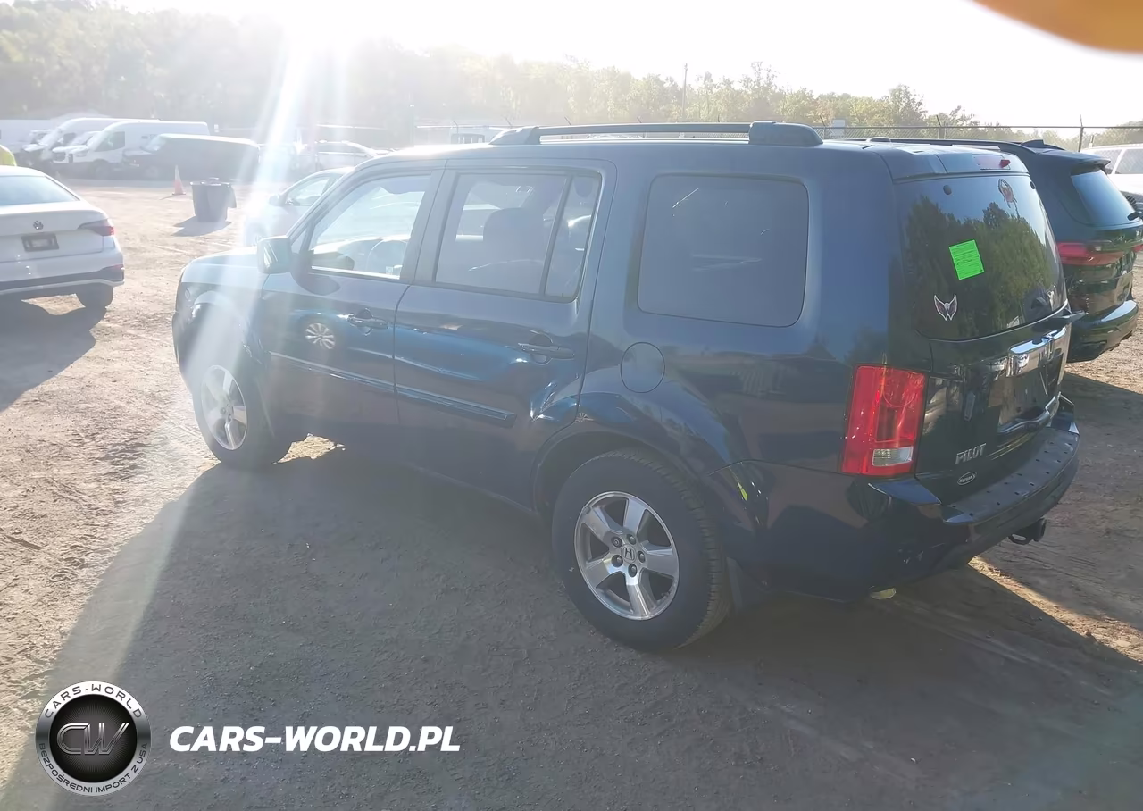 2011 Honda Pilot Ex-L VIN:5FNYF4H54BB019860 - 3