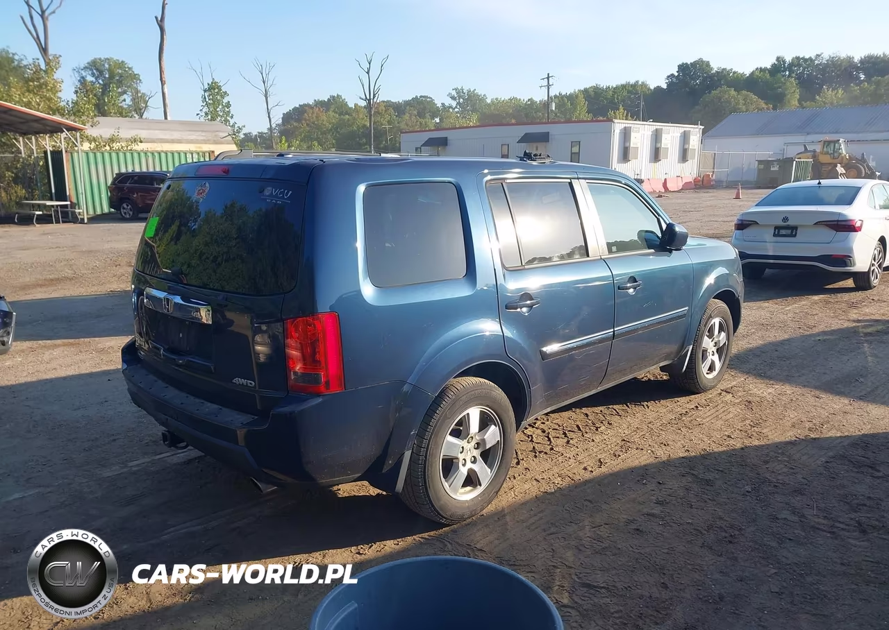 2011 Honda Pilot Ex-L VIN:5FNYF4H54BB019860 - 4