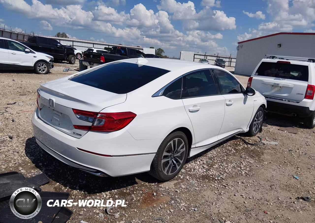 2019 Honda Accord Hybrid Ex VIN:1HGCV3F44KA012080 - 4