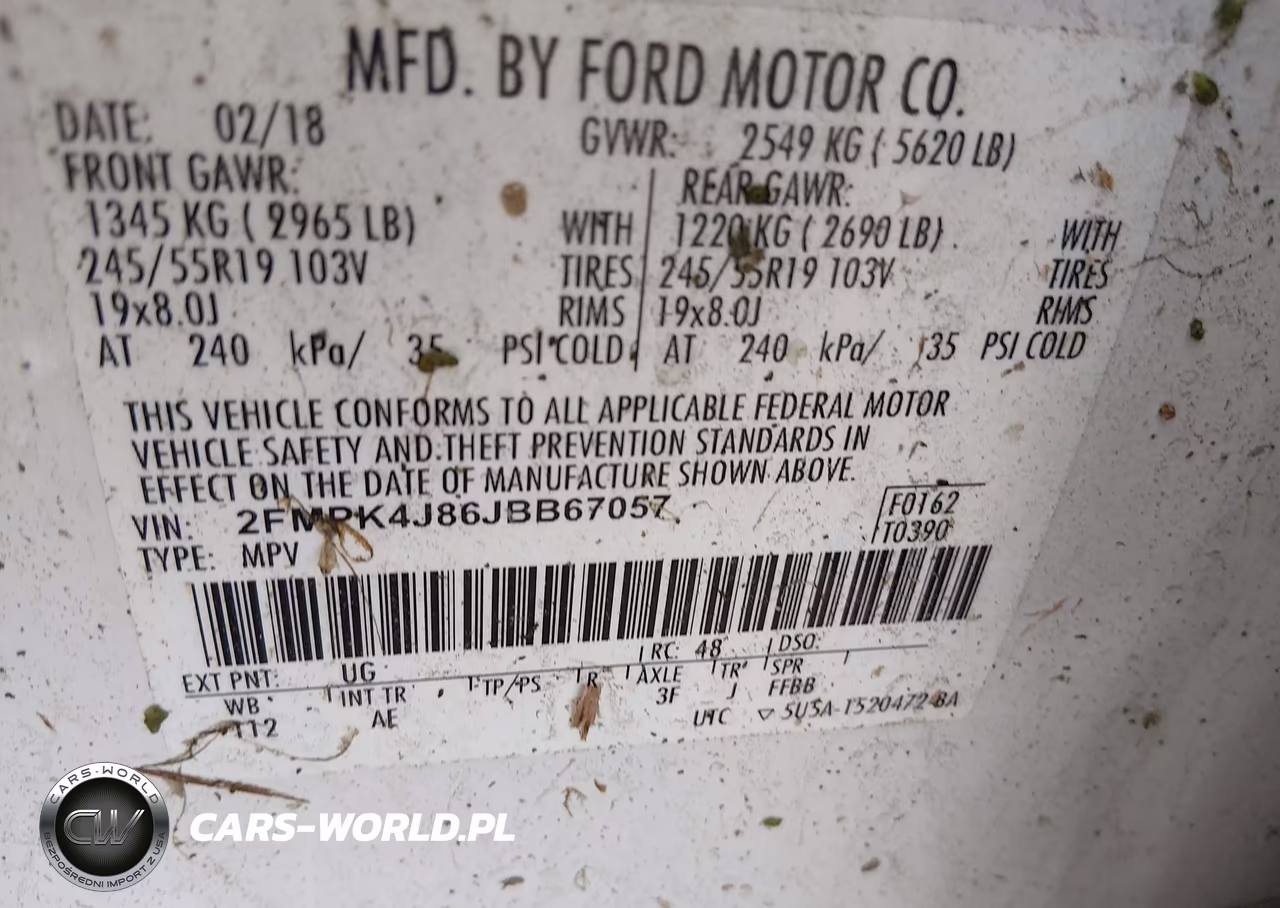 2018 Ford Edge Sel VIN:2FMPK4J86JBB67057 - 9