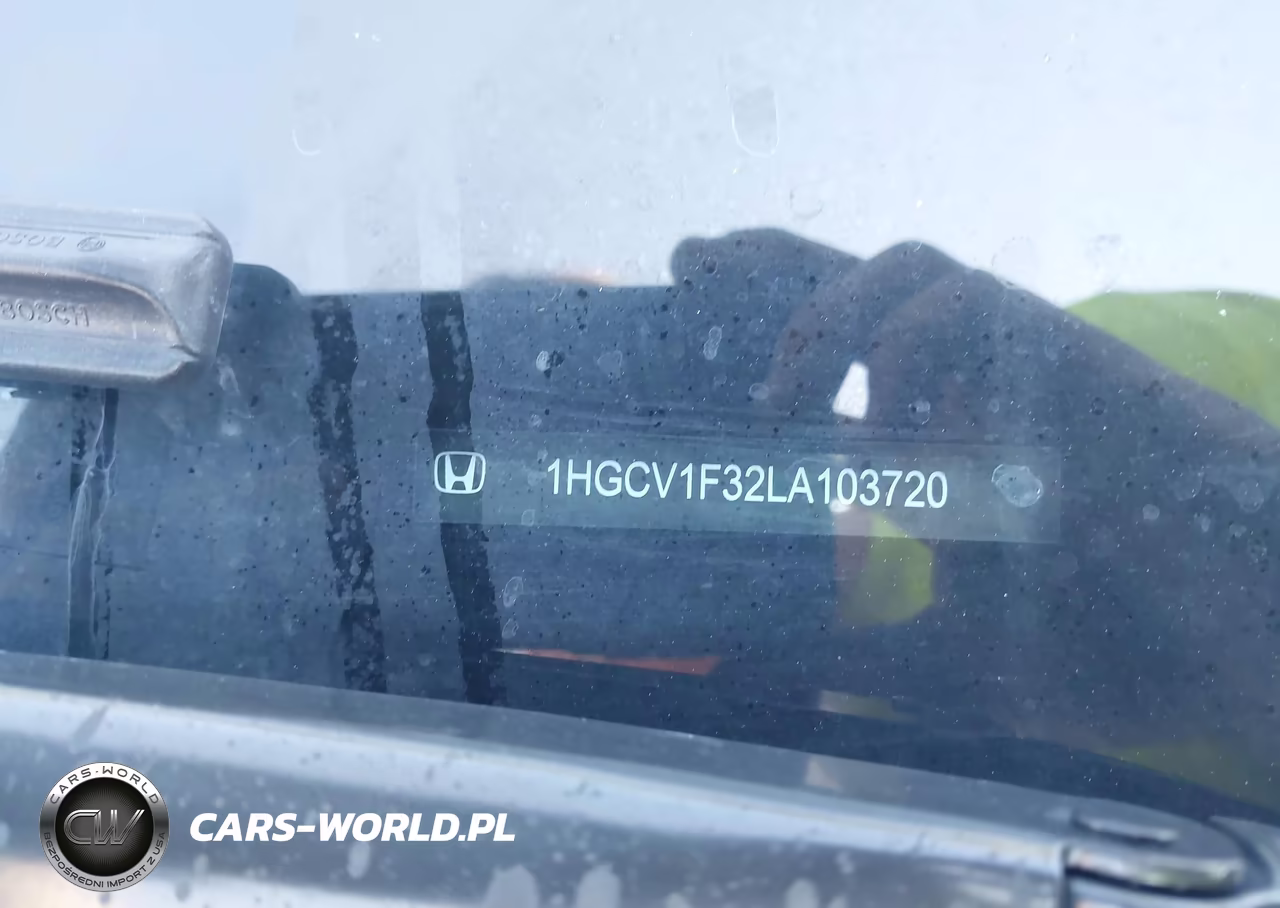 2020 Honda Accord Sport VIN:1HGCV1F32LA103720 - 9