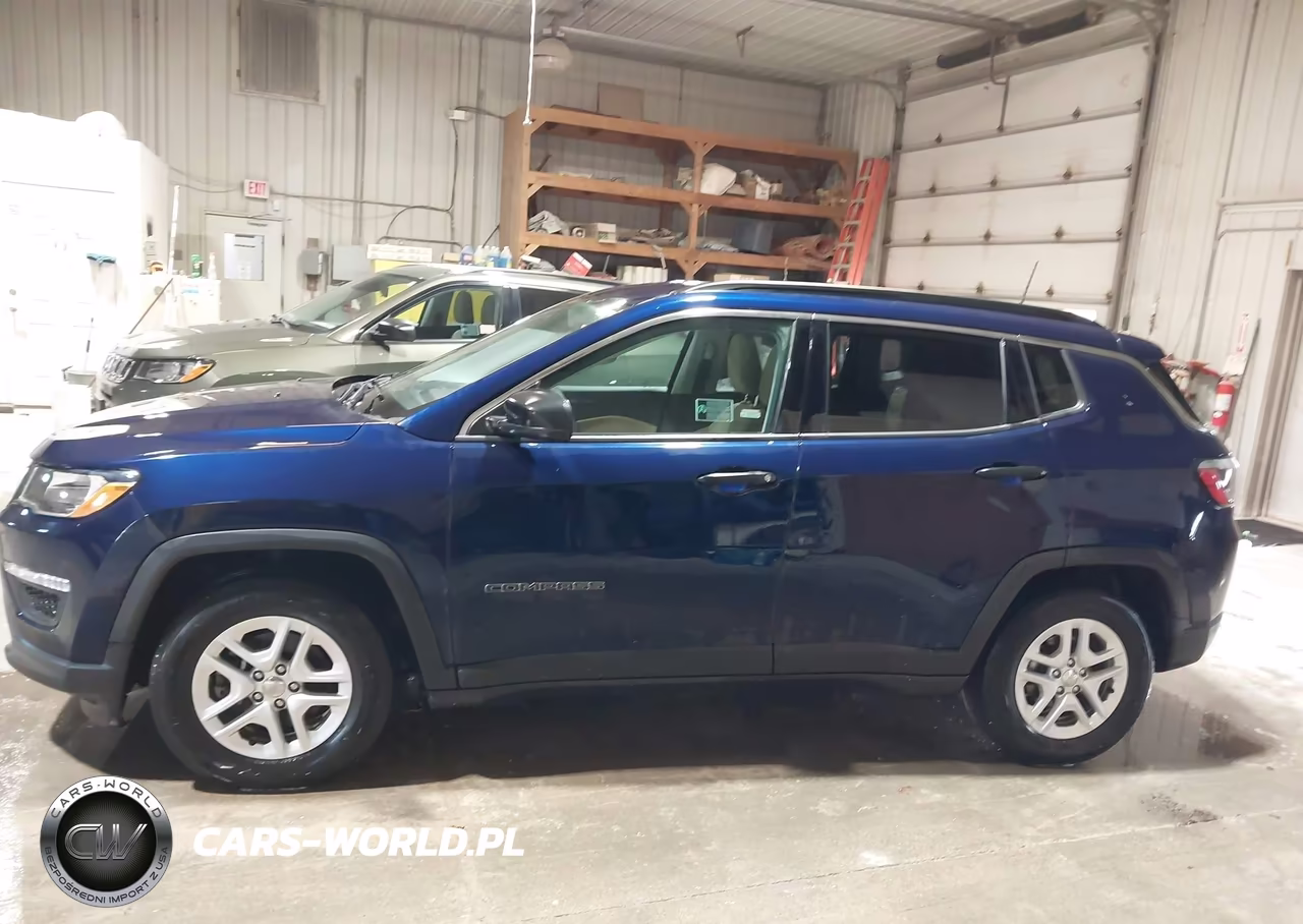 2019 Jeep Compass Sport Fwd VIN:3C4NJCAB6KT793458 - 16