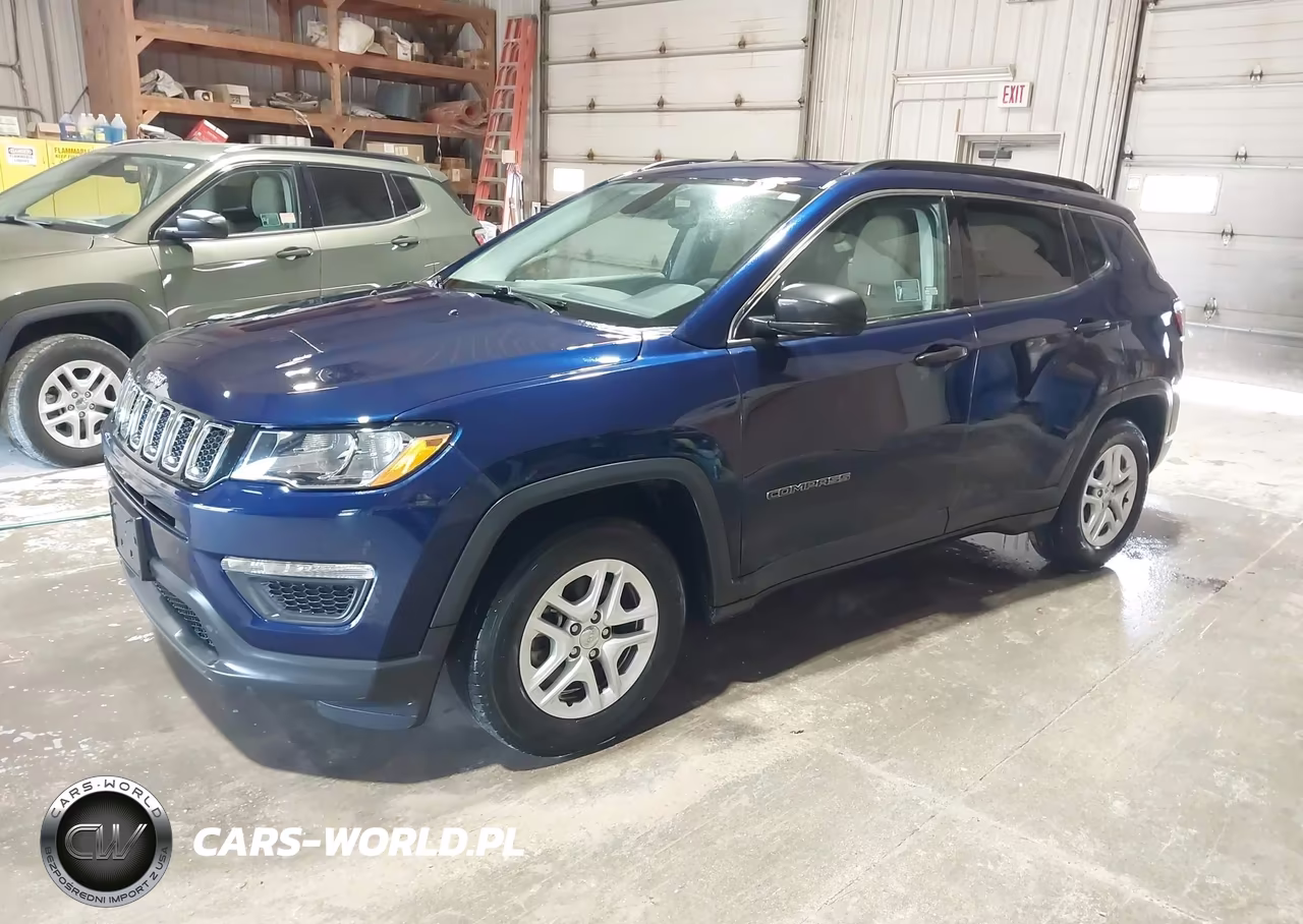2019 Jeep Compass Sport Fwd VIN:3C4NJCAB6KT793458 - 2