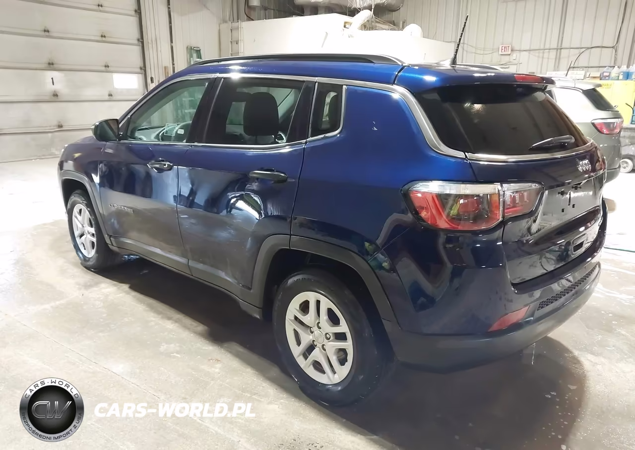 2019 Jeep Compass Sport Fwd VIN:3C4NJCAB6KT793458 - 3