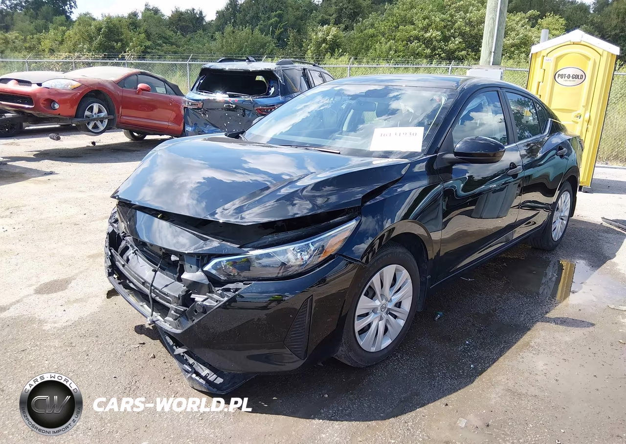 2024 Nissan Sentra S Xtronic Cvt VIN:3N1AB8BV9RY209992 - 2