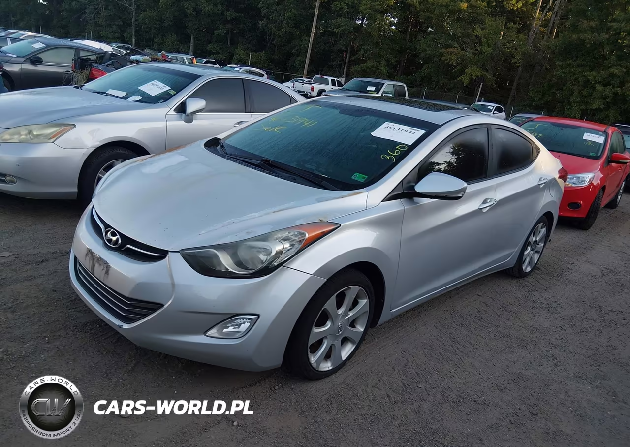 2012 Hyundai Elantra Limited (Ulsan Plant) VIN:KMHDH4AE1CU456576 - 2
