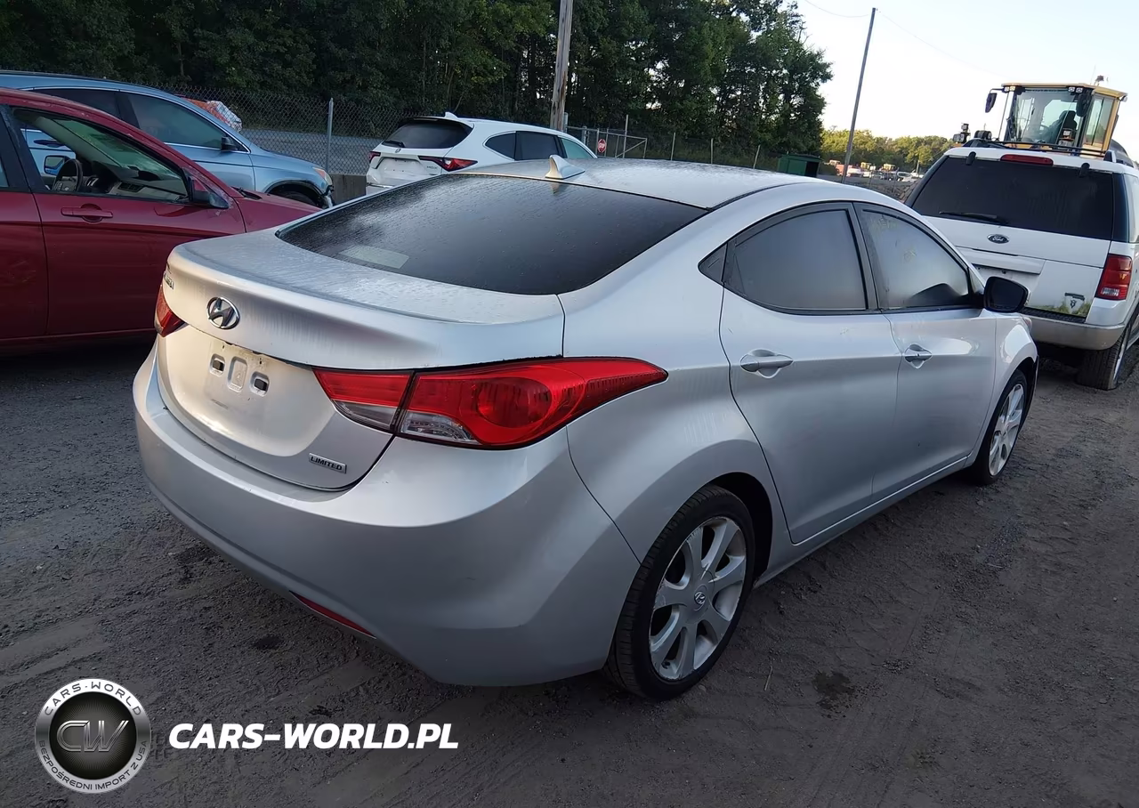 2012 Hyundai Elantra Limited (Ulsan Plant) VIN:KMHDH4AE1CU456576 - 4