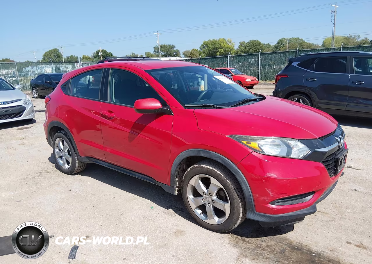 2016 Honda Hr-V Lx VIN:3CZRU5H34GM752938 - 1