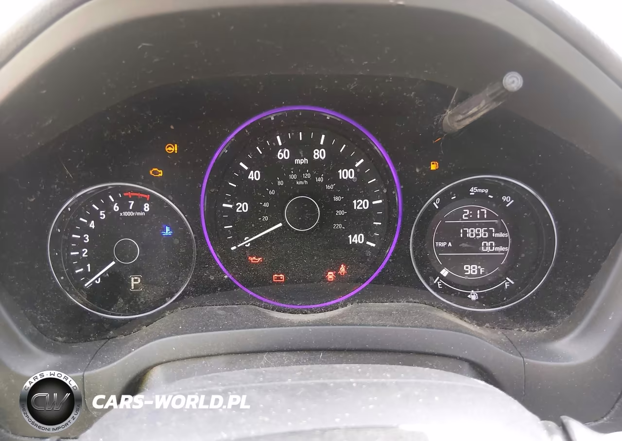 2016 Honda Hr-V Lx VIN:3CZRU5H34GM752938 - 7
