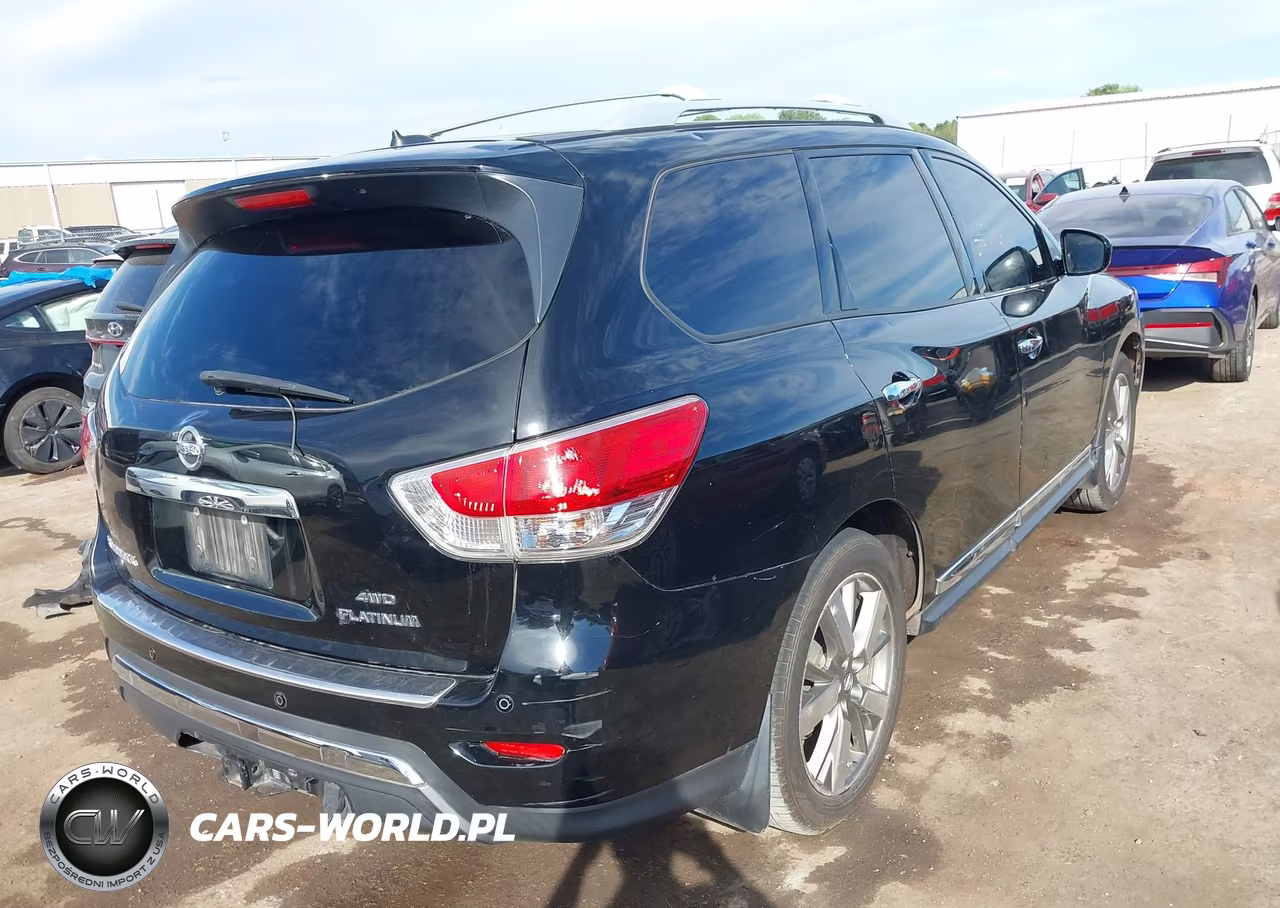 2014 Nissan Pathfinder Platinum VIN:5N1AR2MM2EC686045 - 4