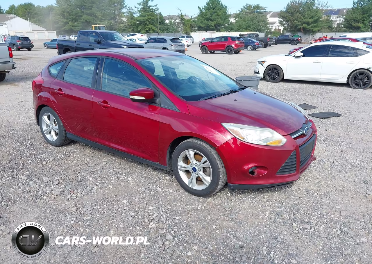 2014 Ford Focus Se VIN:1FADP3K25EL344853 - 1